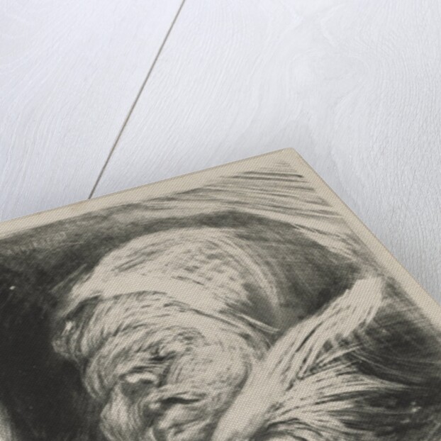 Newborn in a Bonnet (Le nouveau-né au bonnet], 1890 by Eugène Carrière