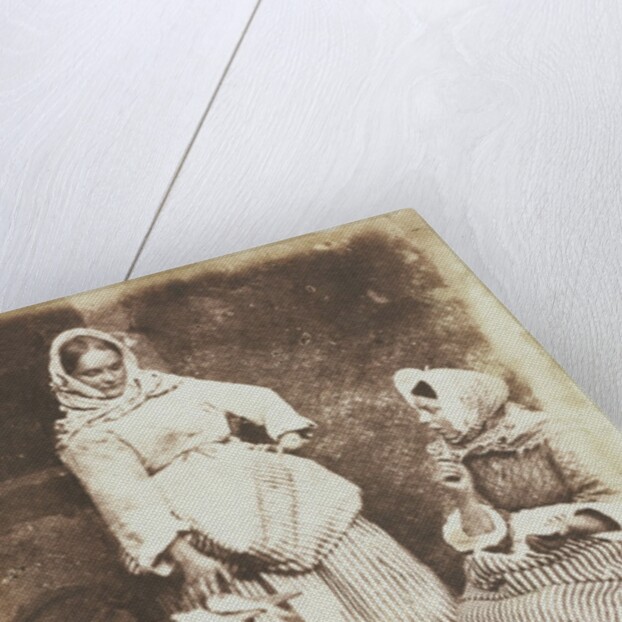 Newhaven Fishwives, Jeanie Wilson and Annie Linton, 1845 by David Octavius Hill; Robert Adamson