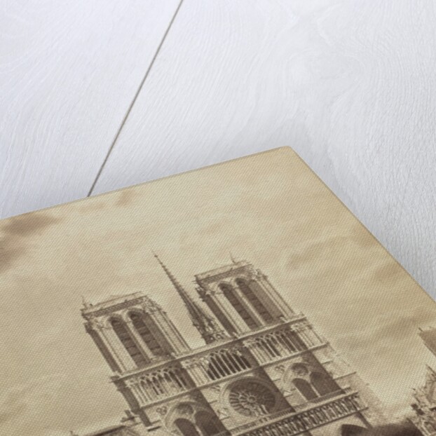 Notre Dame de Paris, early 1860s by Charles Soulier