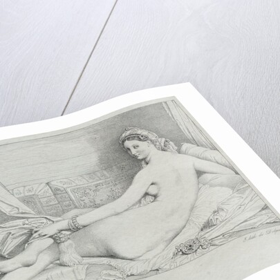 Odalisque, 1825 by Jean-Auguste-Dominique Ingres
