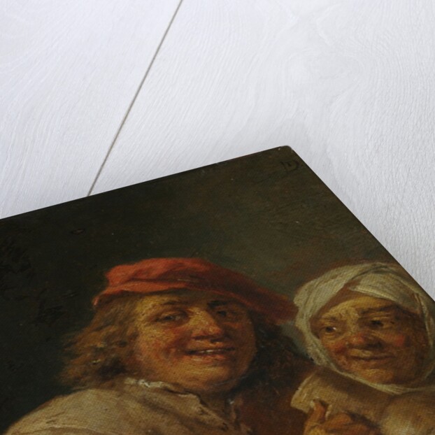 Old Man and Woman, 1700s by David Teniers (imitator of)