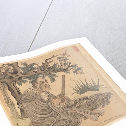Paintings after Ancient Masters: A Lohan [after Kuan-hsiu], 1598-1652 by Chen Hongshou