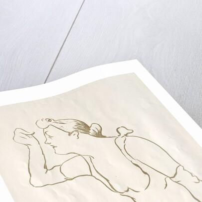 Paula Brébion, 1893 by Henri de Toulouse-Lautrec