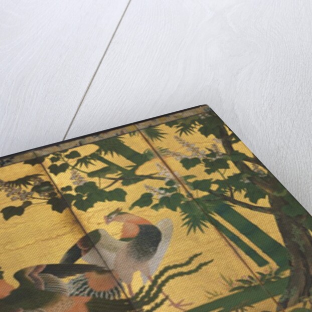 Peafowl and Phoenixes, late 1500s by Tosa Mitsuyoshi (attributed to)