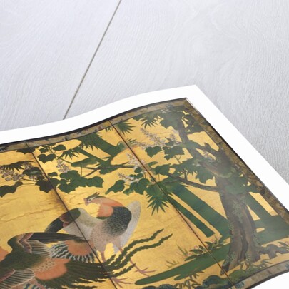Peafowl and Phoenixes, late 1500s by Tosa Mitsuyoshi (attributed to)