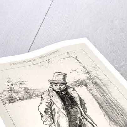 Physionomies Parisienne: Au Marais, 1869 by Paul Gavarni