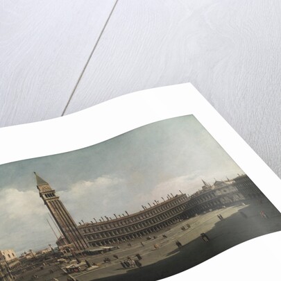 Piazza San Marco, Venice, c. 1740 by Bernardo Bellotto (attributed to)