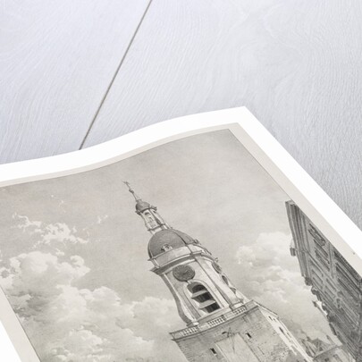 Picturesque and Romantic Travels in Old France, Picardie: The Belfry Tower of Amiens…, 1835 by Louis Haghe; Thierry Brothers