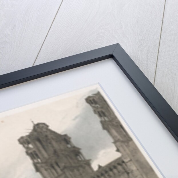 Picturesque Architecture in Paris, Ghent, Antwerp, Rouen: Laon, France, 1839 by Thomas Shotter Boys