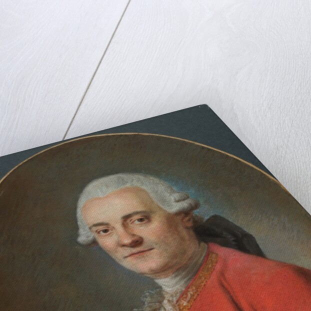 Portrait of a Man by Maurice Quentin de La Tour