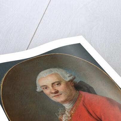 Portrait of a Man by Maurice Quentin de La Tour