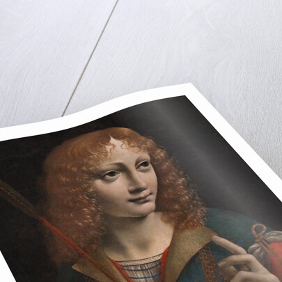 Portrait of a Youth as Saint Sebastian, late 1480s by Marco d'Oggiono (attributed to)