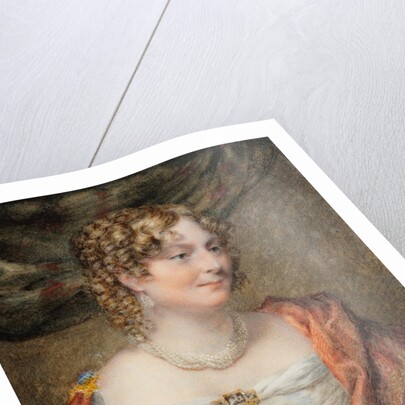 Portrait of Anne Law, 1st Lady Ellenborough, c. 1821 by John Linnell
