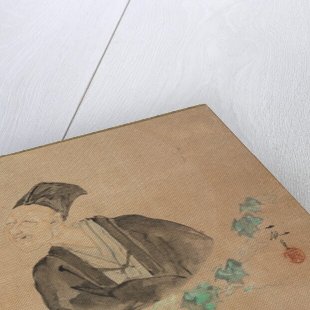 Portrait of Basho, 1700s by Ichijun
