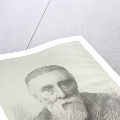 Portrait of George Frederic Watts by Alphonse Legros