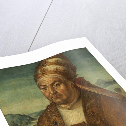 Portrait of Pope Sixtus IV della Rovere, early 1500s by Pedro Berruguete (attributed to)