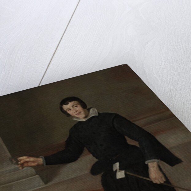 Portrait of the Jester Calabazas, c. 1631-32 by Diego Velázquez