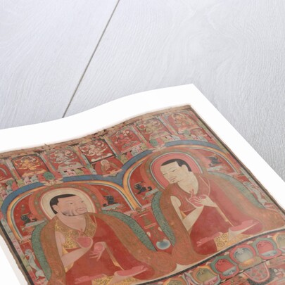 Portrait of Two Lamas, c. 1300 by Unknown