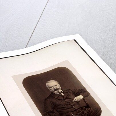 Portrait of Victor Hugo on Guernsey, 1862 by Edmond Bacot
