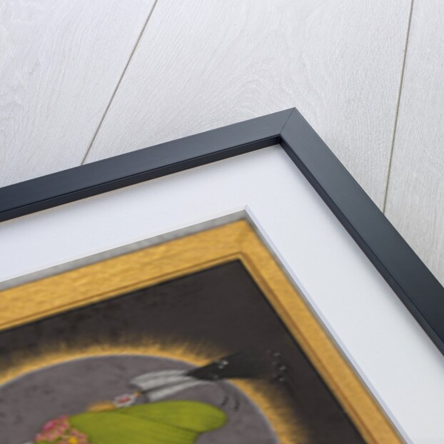 Posthumous portrait of the Mughal emperor Muhammad Shah…, 1764 by Muhammad Rizavi Hindi; Mahmud ibn Ishaq al-Shahabi