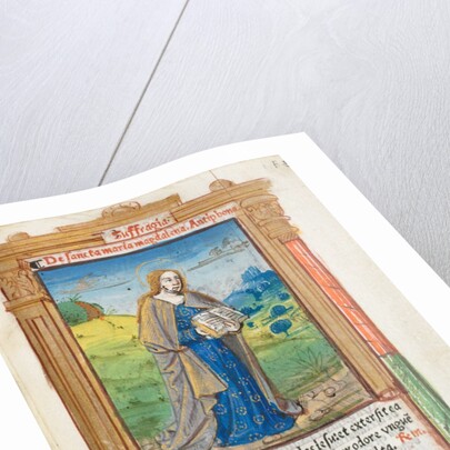 Printed Book of Hours: fol. 109r, Mary Magdalene, 1510 by Guillaume Le Rouge