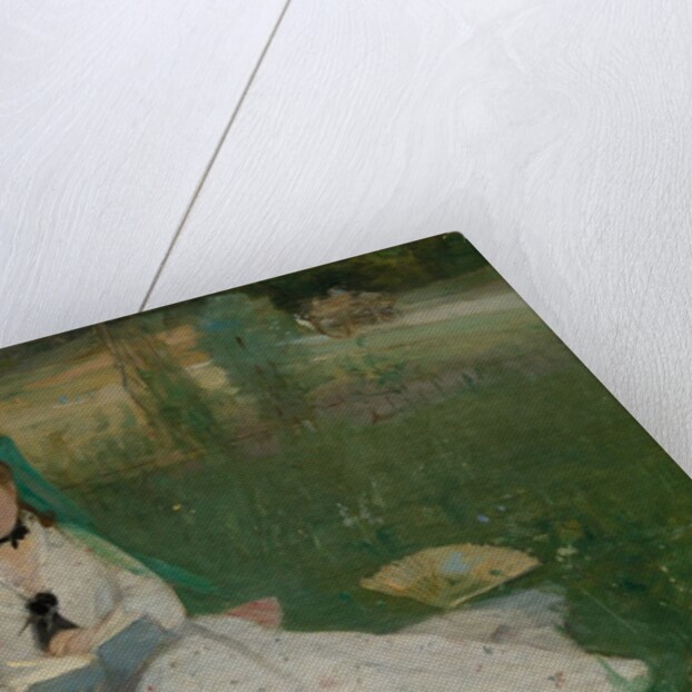 Reading, 1873 by Berthe Morisot