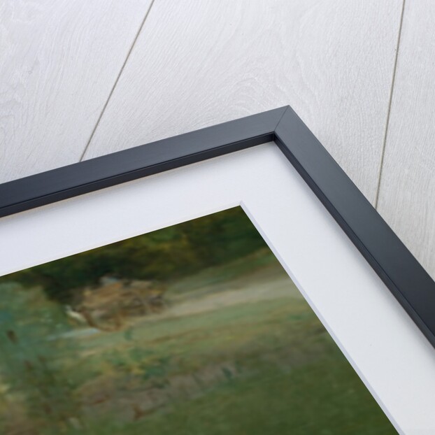 Reading, 1873 by Berthe Morisot