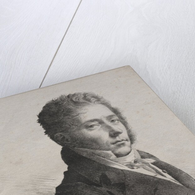 Receuil dessais lithographiques: Portrait of M. Coupin de La Couperie, 1816 by Anne-Louis Girodet de Roucy-Trioson