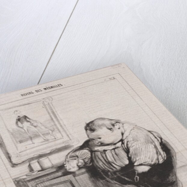 Revers des Médailles, 1842 by Paul Gavarni