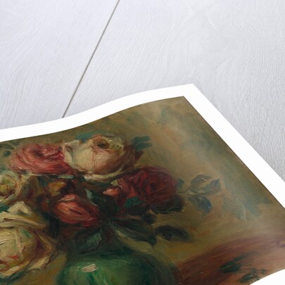 Roses in a Vase, c. 1890 by Pierre-Auguste Renoir