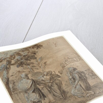 Ruth and Boaz The Fall of Simon Magus, 1600s by Unknown