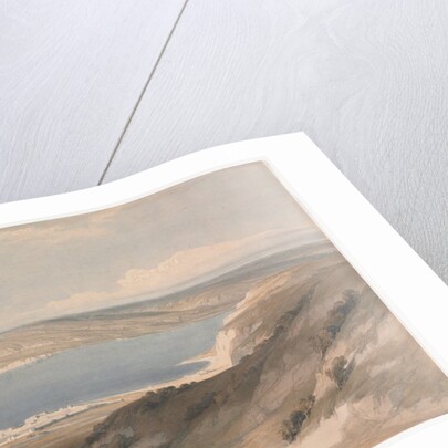 Sea of Galilee at Genezareth looking Towards Bashan, 1839 by David Roberts