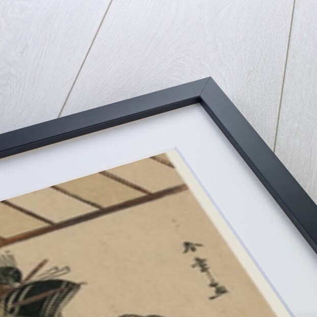 Segawa Kikunojo II as the Referee of a Wrestling Match, c. late 1770s by Katsukawa Shunsho