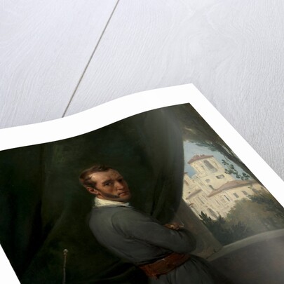 Self-Portrait in Rome, 1832 by Horace Vernet