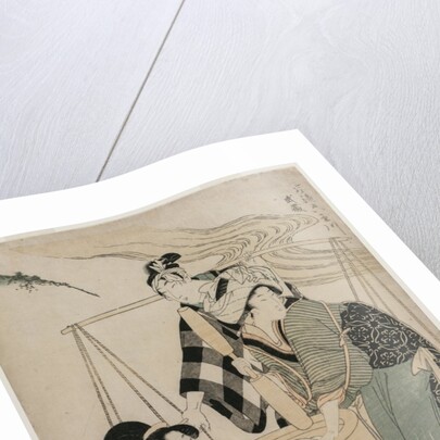 Settsu Province from the series Fashionable Six Jewel Rivers, c. 1804 by Kitagawa Utamaro