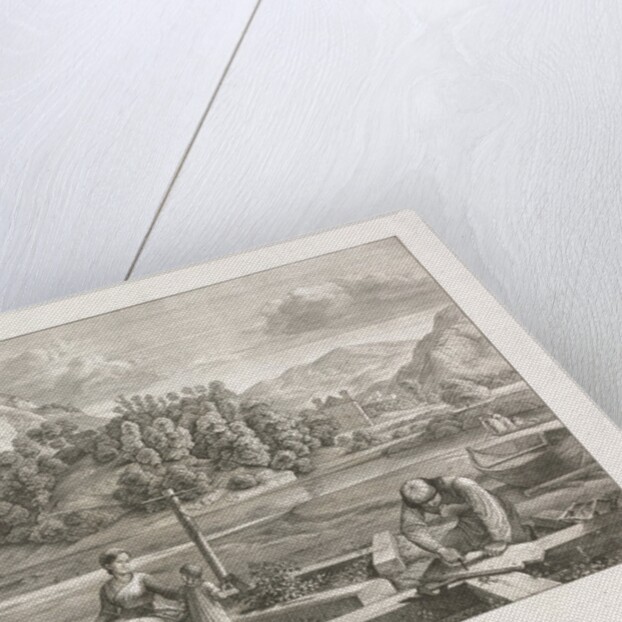 Seven Views in Salzburg and Berchtesgaden: Monday: Rosenecker Garden Salzburg, 1823 by Ferdinand Olivier