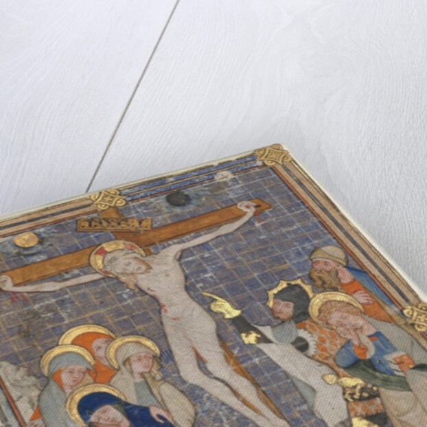 Single Miniature Excised from a Missal: The Crucifiction, c. 1385-1390 by Unknown