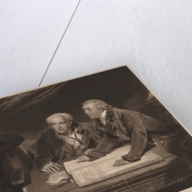 Sir Francis and John Baring and Charles Wall by James Ward