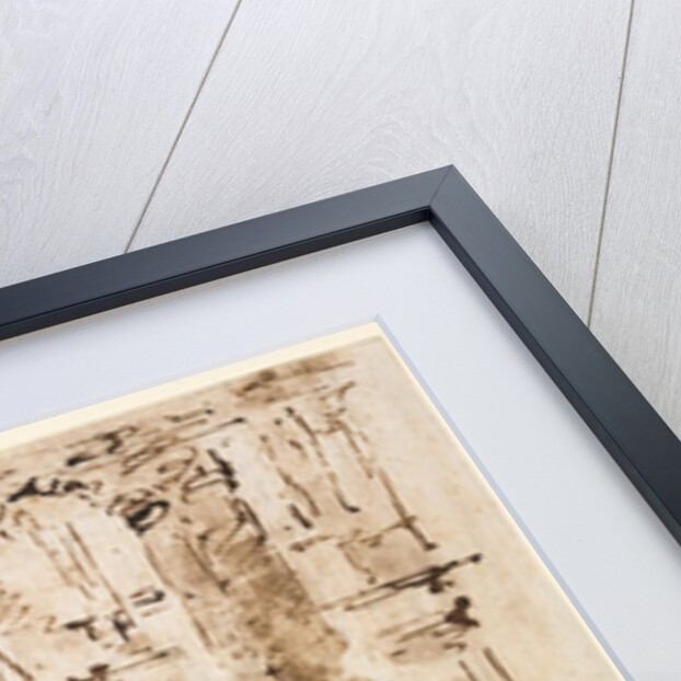 Sketch of the Labyrinth of the Villa Pisani, 1773-1778 by Francesco Guardi