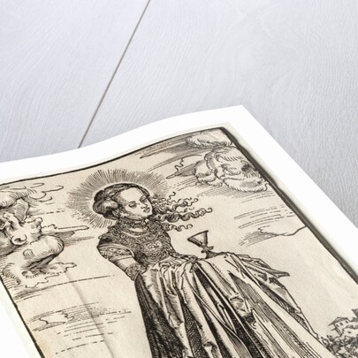 St. Barbara by Lucas Cranach