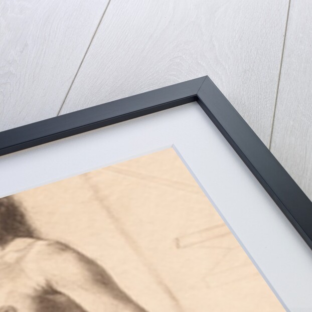 Standing Nude Model by Otto H. Bacher