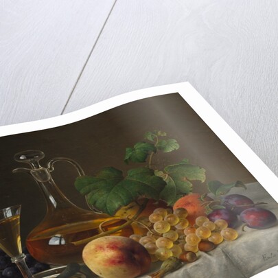 Still Life with Fruit, 1873 by Emilie Preyer