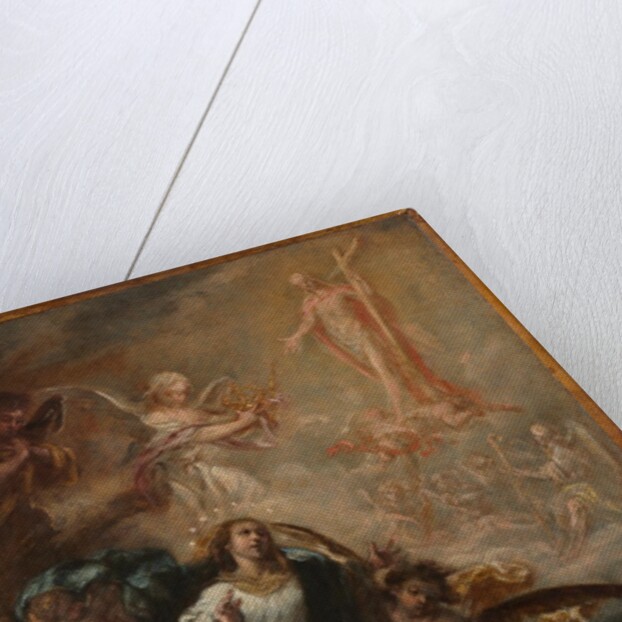 Study for 'The Assumption of the Virgin' for San Augustín, Seville, c. 1670-1672 by Juan de Valdés Leal