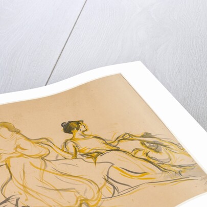Study for the Decoration for the Salle des Fêtes for La Mairie du 11e arrondissement de Paris, 1897 by Victor Emile Prouvé