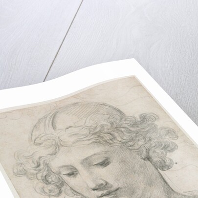 Study for the Head of St. Michael, 1633 by Pietro da Cortona