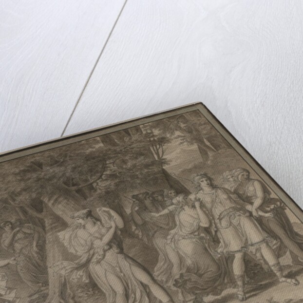 Telemachus, Urged by Mentor, Leaving the Island of Calypso, 1800 by Charles Meynier