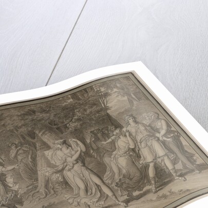 Telemachus, Urged by Mentor, Leaving the Island of Calypso, 1800 by Charles Meynier