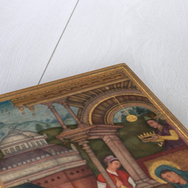 The Annunciation, from a Mir?at al-quds of Father Jerome Xavier, 1602-1604 by Unknown