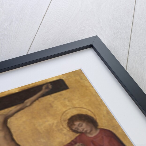 The Crucifixion with a Carthusian Monk, c. 1460 by Rogier van der Weyden