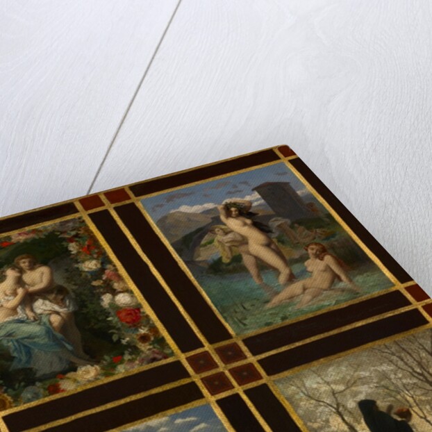 The Four Seasons, 1850 by Henry Picou; Jean-Léon Gérôme; Gustave Rodolphe Boulanger; Jean-Louis Hamon